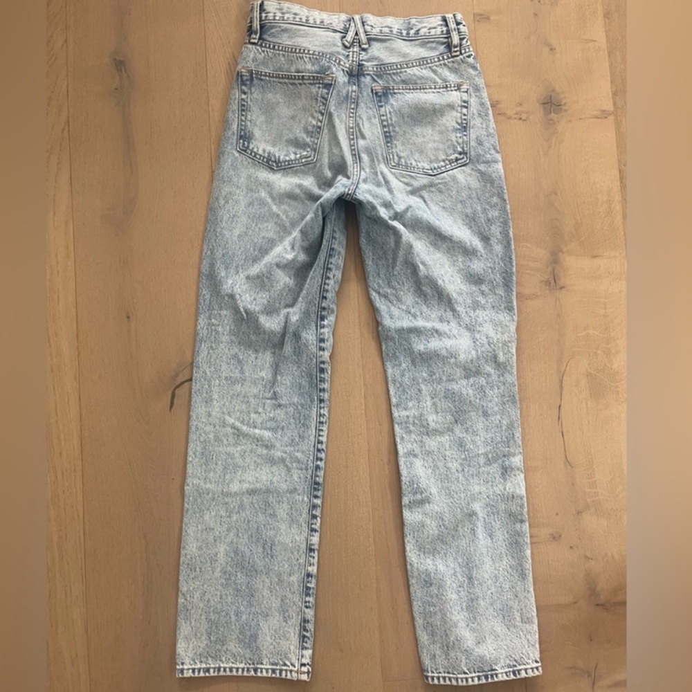 SLVRLAKE London - high waisted straight leg jeans. Heartache wash. - Picture 5 of 16